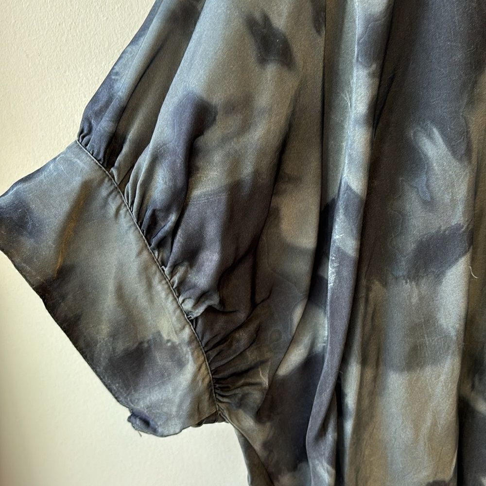 Tutu & Lili blouse tunic XS/S over sized black and grey - Picture 2 of 6